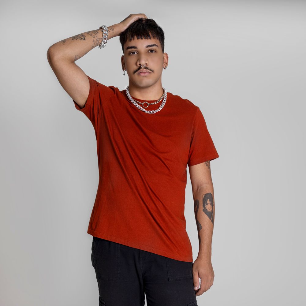 Camiseta Algodão Fio 30.1 Personalizada